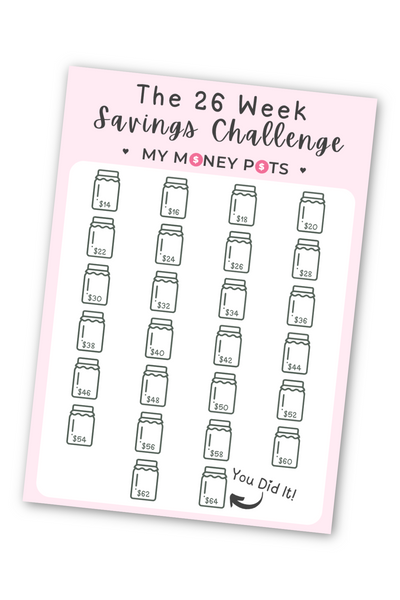 26 Week Savings Challenge