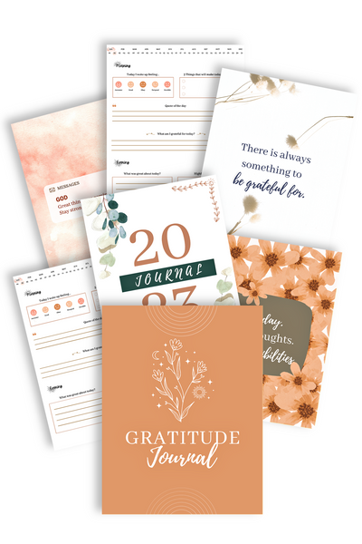 Gratitude Journal {380+ Pages}