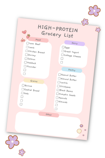 High-Protein Grocery List