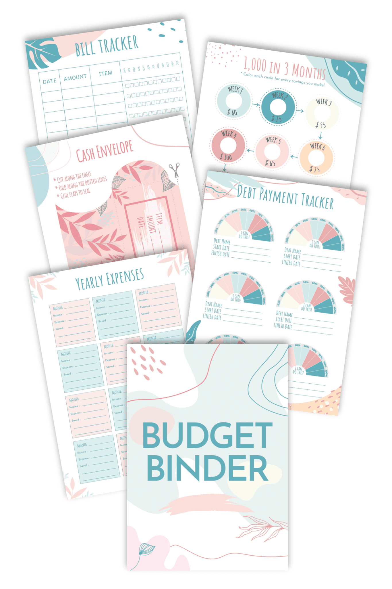 Budget Binder Cash Envelopes Savings Binder Scream 