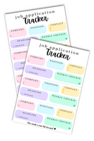 Job Application Tracker {1 pages}