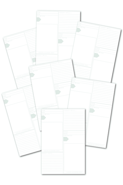 White Jade Memo Pages
